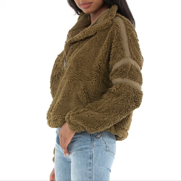 Free People NANTUCKET FLEECE JACKET - Picture 2 of 10